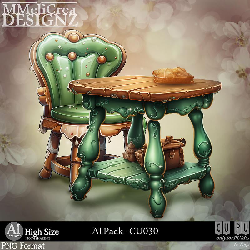 (image for) AI - PACK CU030 (CU4PU/PNG/PACK)